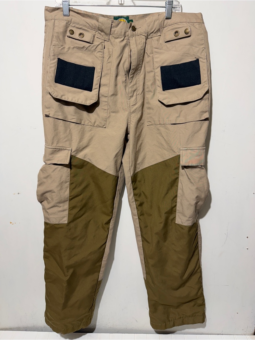 Vintage Cabela’s Outfitter Upland Brush Pants - Multi-Pocket Utility Cargo Tan